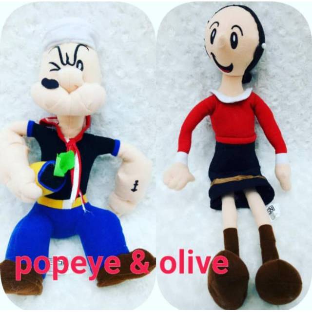 Boneka popeye& Olive