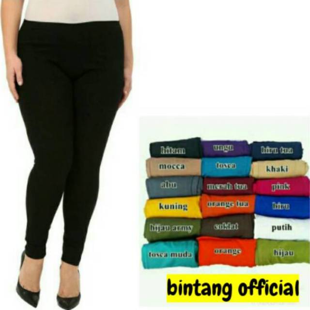 GROSIR Legging Panjang Jumbo10 PCS