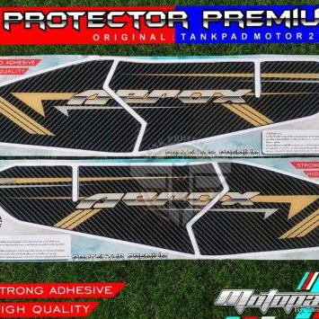 STIKER STICKER RESIN TIMBUL SIDEPAD PREMIUM YAMAHA NEW AEROX 155 2020