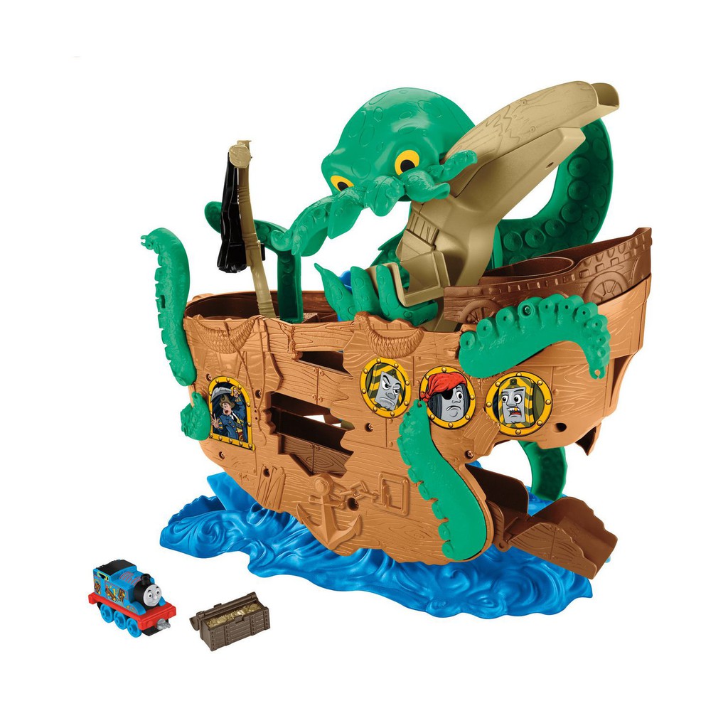 NEW! Save 50% Thomas &amp; Friends Adventures Sea Monster Pirate Set Kado anak laki pirates sea adventure  HM0246