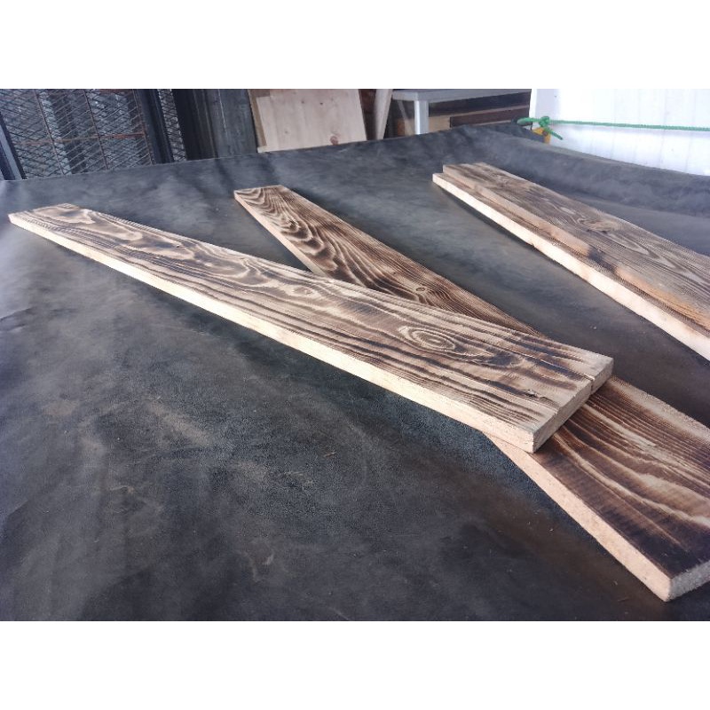 kayu jati belanda serat bakar