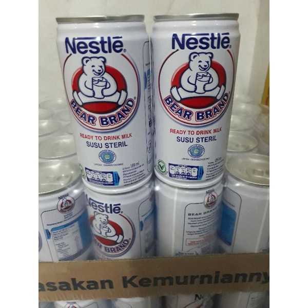 

BEAR BRAND SUSU STERIL 189 ML