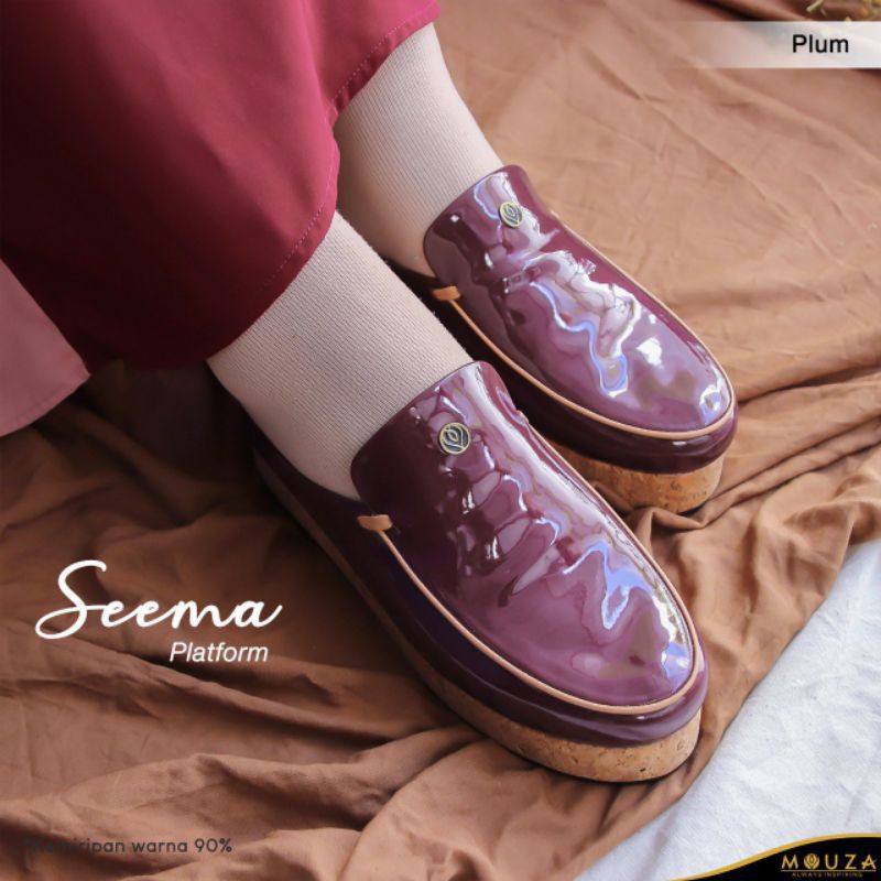 Mouza - Sepatu Wedges Wanita Seema Platform by Mouza /Sepatu Wedges Wanita /Sepatu Platform Mouza