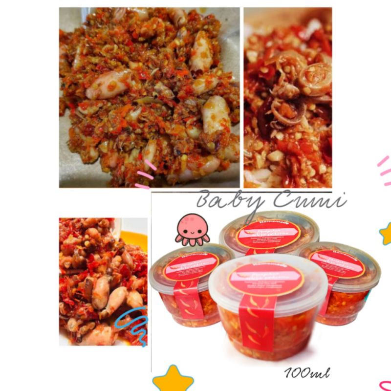 

sambal baby cumi pedas 100ml