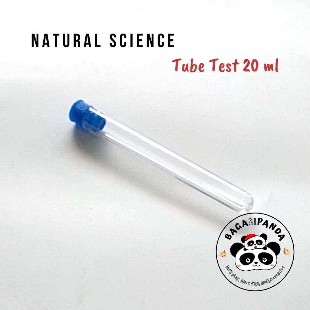 Tabung Reaksi Ukuran 20 ml Bahan Plastik Mainan Sains Anak
