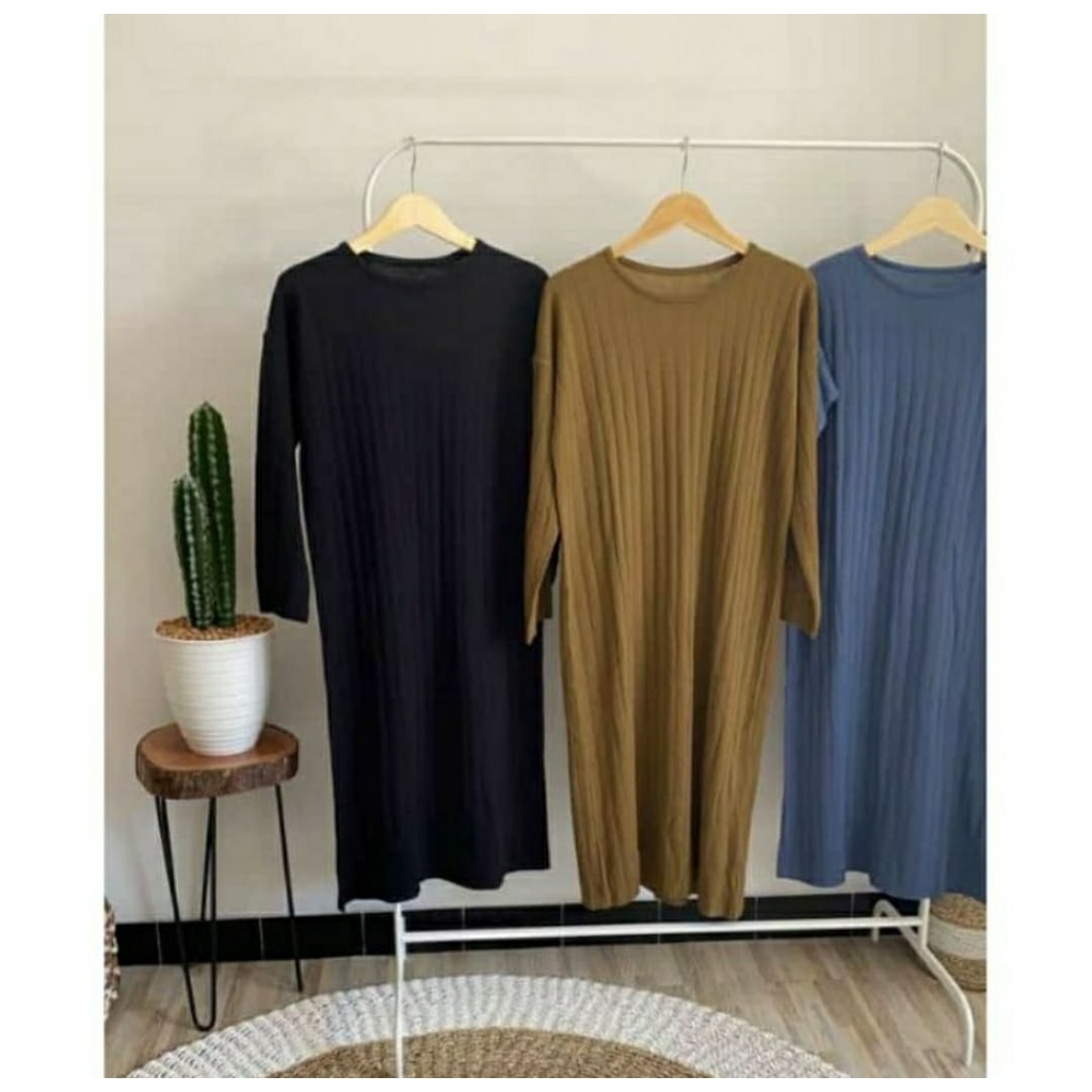 Tunik Rajut premium panjang 90cm