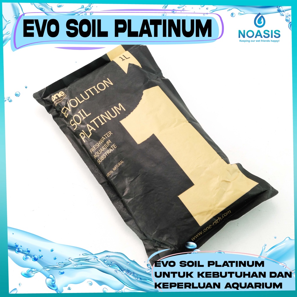 EVOLUTION SOIL PLATINUM MEDIA TANAM AQUASCAPE ORIGINAL 1 LITER