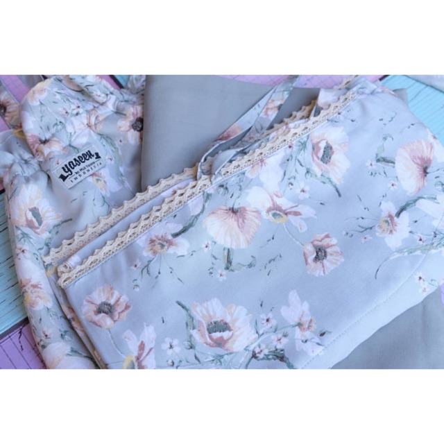 Yaseen Design | Mukena Rayon Motif Best Seller