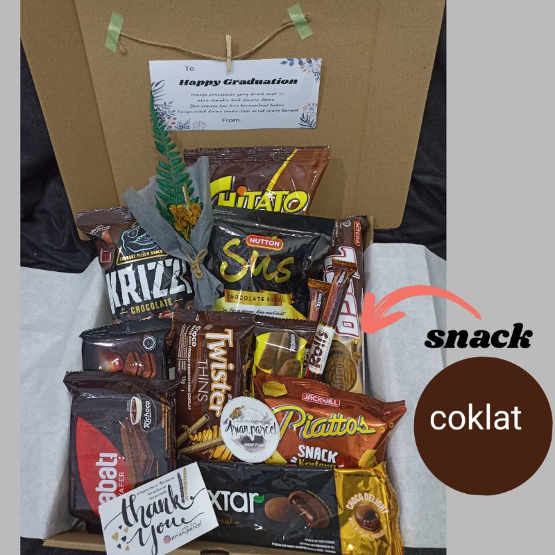 SNACK BOX / HAMPERS SNACK (wajib order bubblewarp) / SNACK ULANG TAHUN / SNACK LEBARAN / SNACK NATAL