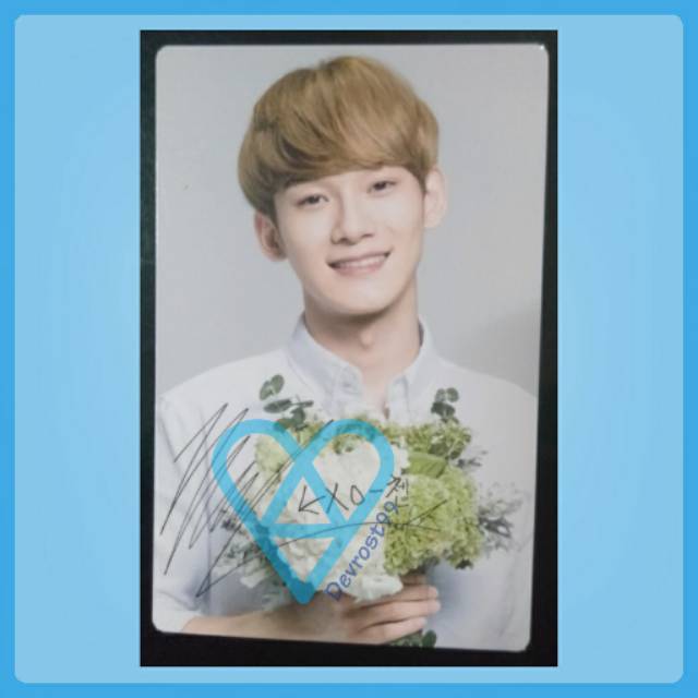 EXO Chen Official Natrep PC Photocard Jongdae Nature Republic