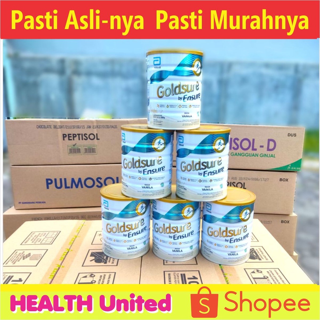 

Goldsure Vanila 400 gr Goldsure by Ensure Susu Nutrisi Dewasa