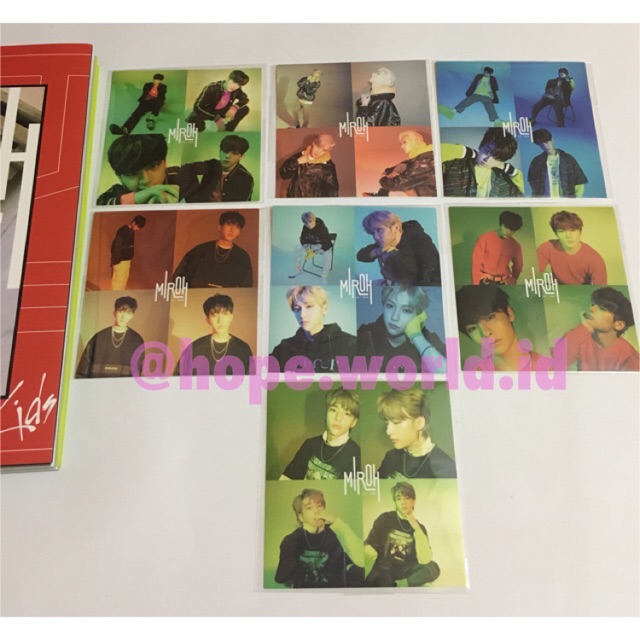 STRAY KIDS CLE 1: MIROH PO BENEFIT [CHANGBIN IN WOOJIN FELIX SEUNGMIN BANGCHAN]