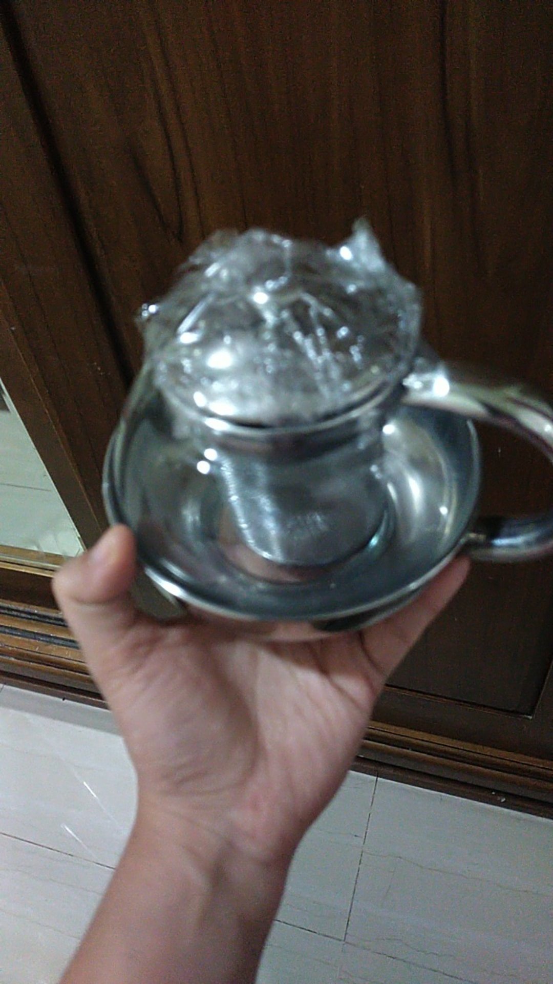 Teko+saringan Teko/kopi Multilply Function Pot 600ml 37-b Stainless Steel