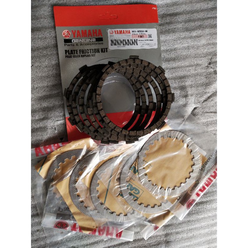 kampas kopling  rx king lengkap plat gesek-2
