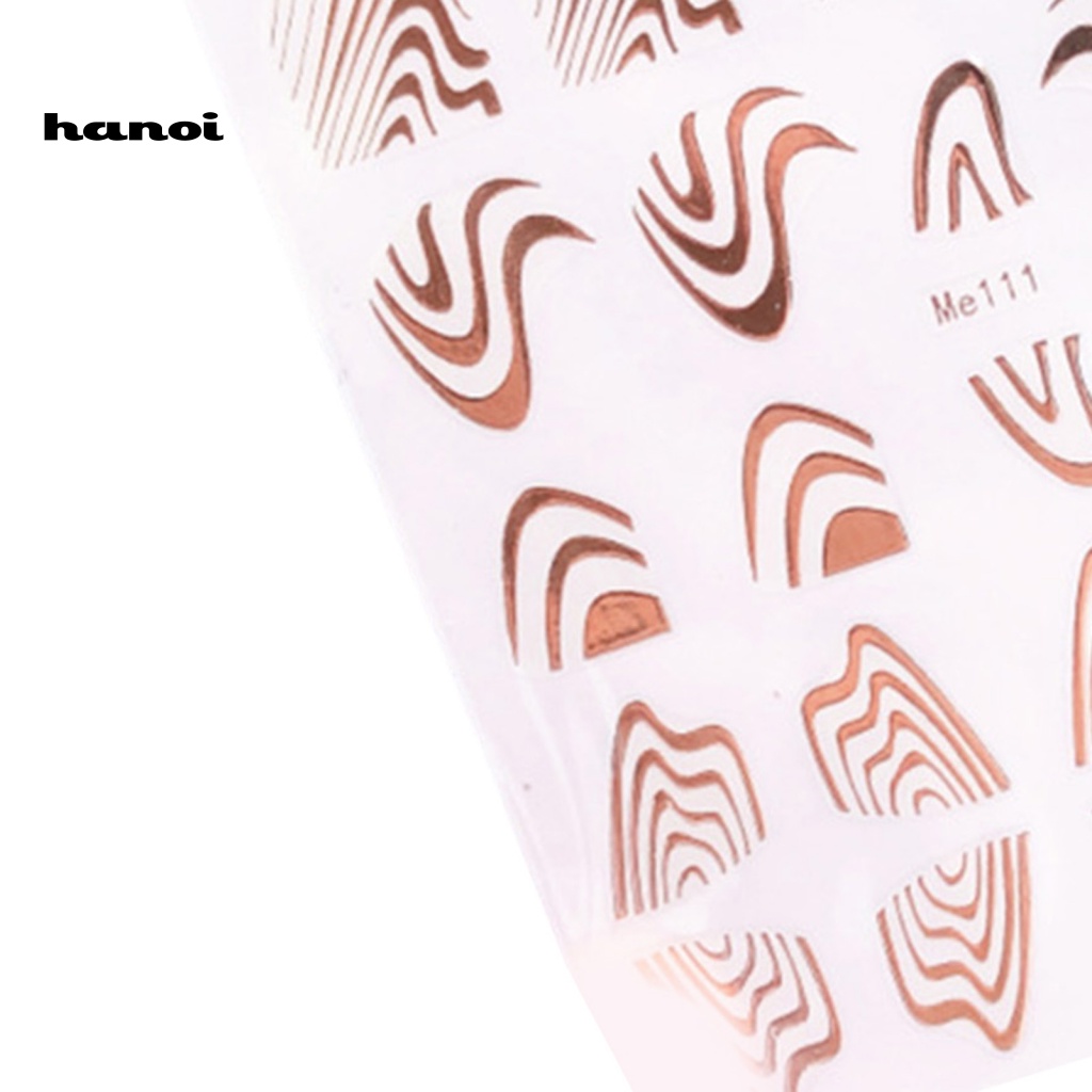Stiker Kuku Kaki Untuk Dekorasi Manicure