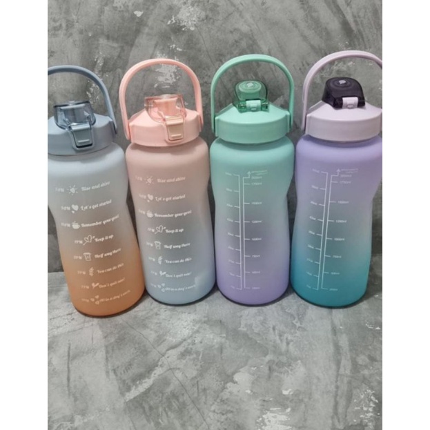 botol viral 2 liter / tempat minum 2 liter
