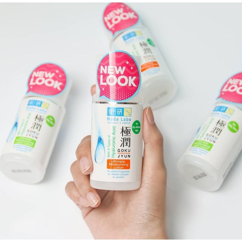 Hada Labo Gokujyun Ultimate Moisturizing Toner Lotion / Light Lotion 100ml