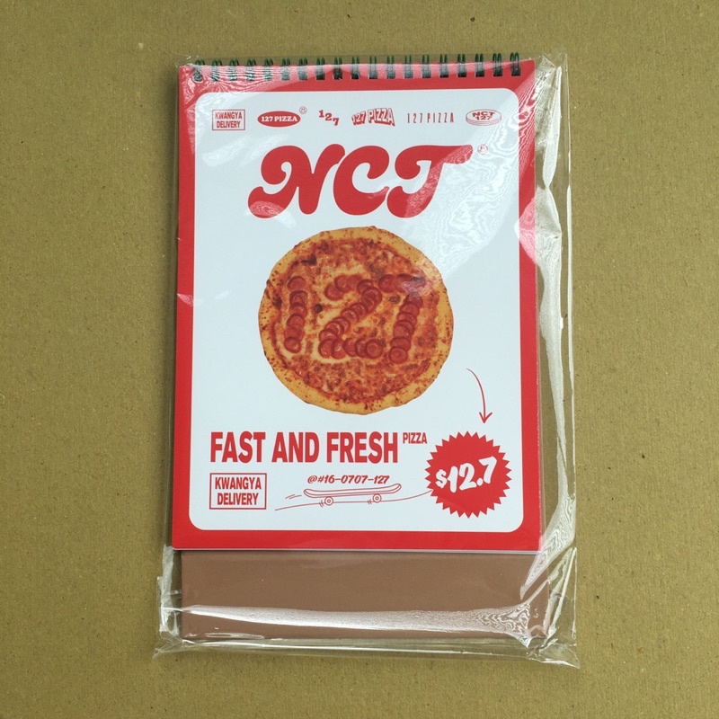 [ Ready ] Desk calendar season greetings sg set 2022 nct 127 new year md merch official kalender mej