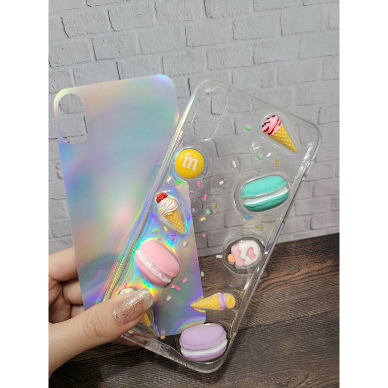 DY Softcase DIY 3D CUTE HOLOGRAM Oppo A12  A53 A52 A92 A11k  Reno 4 Reno 4F