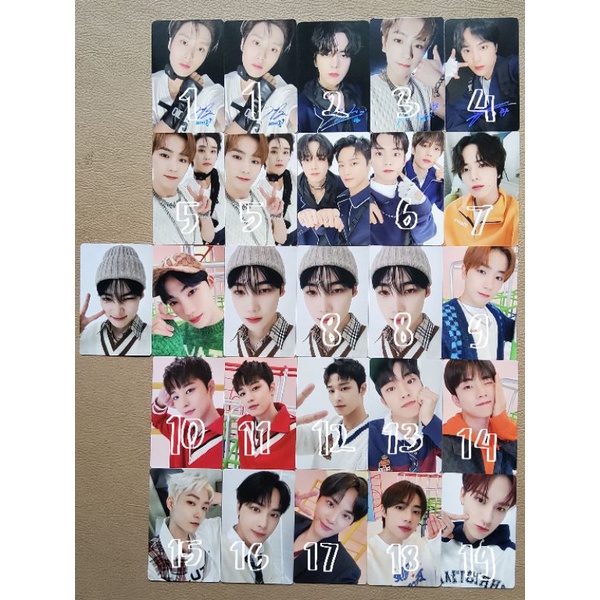 The Boyz Trading Card (TC) Fancon Photocard Special Card :: Jacob, Younghoon, Hyunjae, Haknyeon, Mil