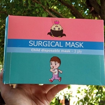 Masker Medis Anak 3 ply isi 50