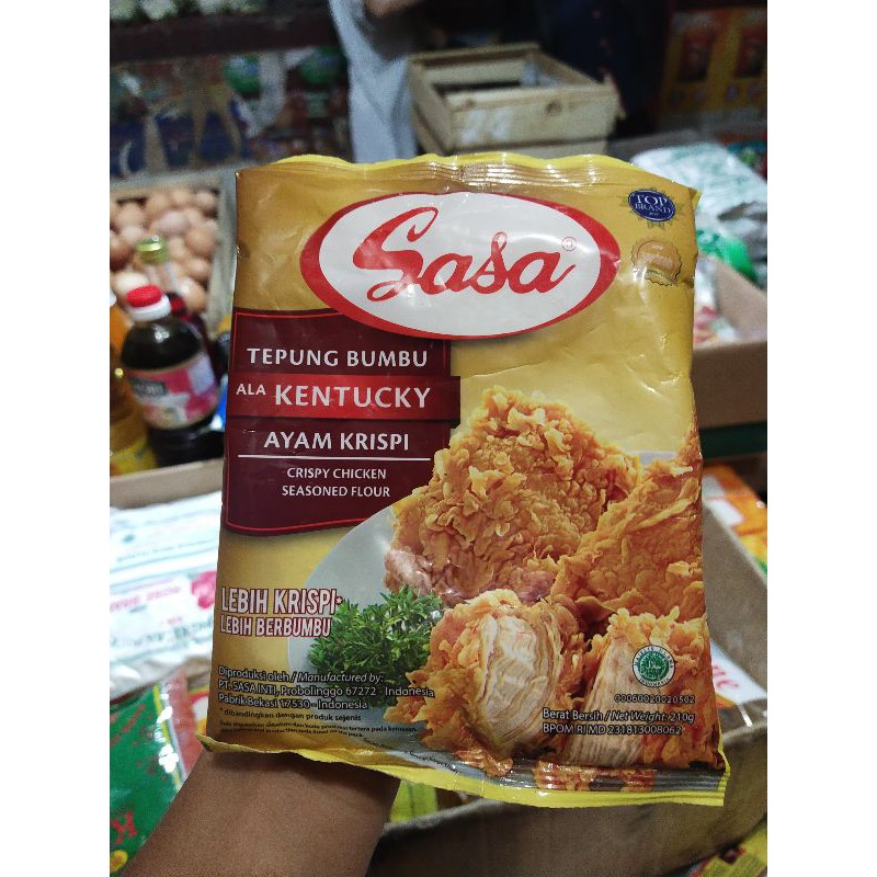 

Tepung Bumbu Sasa Kentucky 210 gr