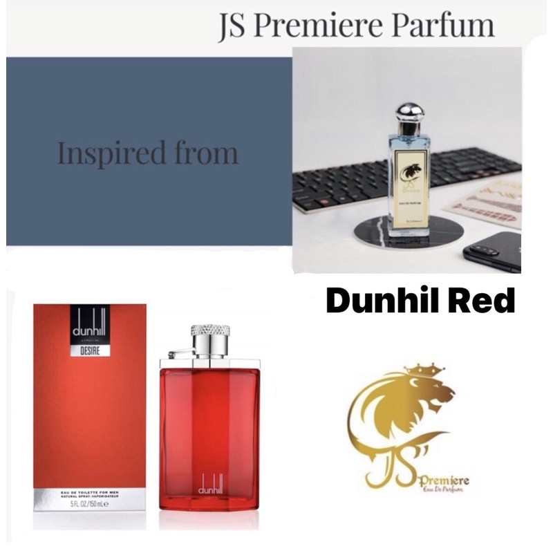 JSPREMIEREPARFUME ATAU JS PREMIERE PARFUME PARFUME WANITA UNISEX BESTSELLER INSPIRED DUNHIL RED