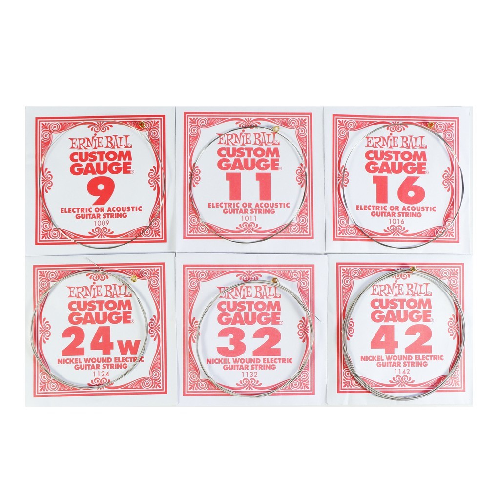 Senar Gitar Elektrik Ernie Ball 2223 Super Slinky 09-42 Import (1 set)