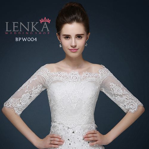 [BISA COD] BOLERO PESTA LACE BROKAT PERNIKAHAN PESTA WANITA MODERN BPW004