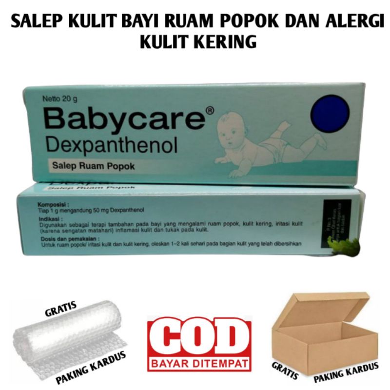 SALEP KULIT BAYI RUAM POPOK DAN ALERGI KULIT KERING