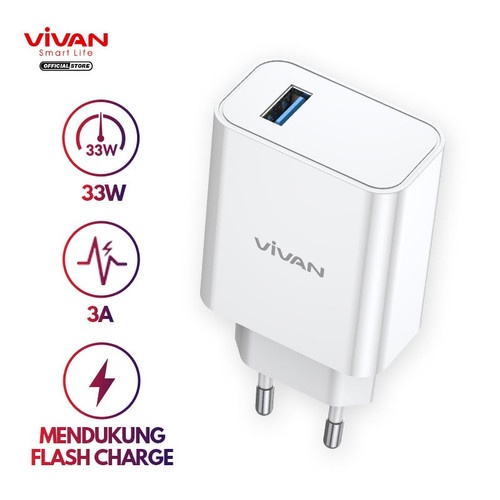 Vivan Power 33 Charger Adaptor Flashcharger 33W