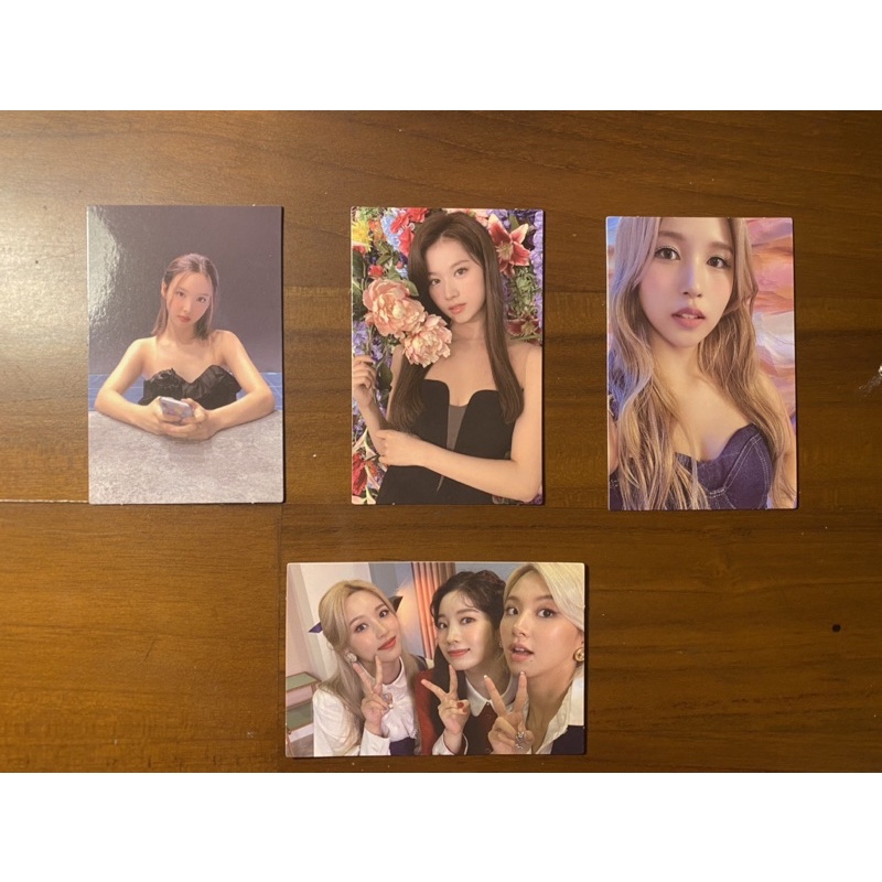 [ BACA DESC ] PHOTOCARD NAYEON, SANA, MINA, DLL TWICE EYES WIDE OPEN