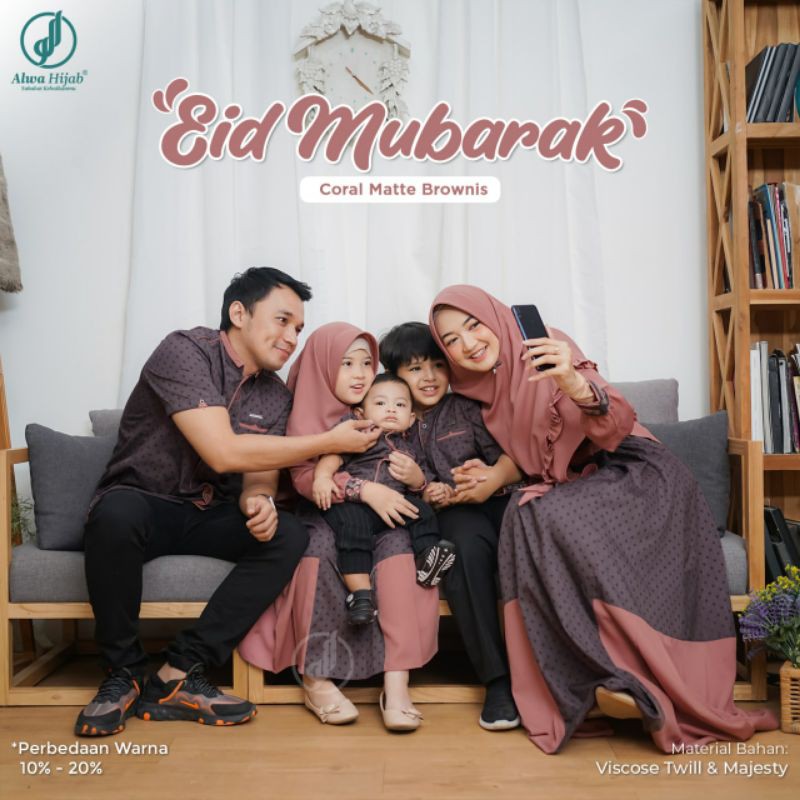 KOKO EID MUBARAK DAD &amp; BOY || ALWA HIJAB