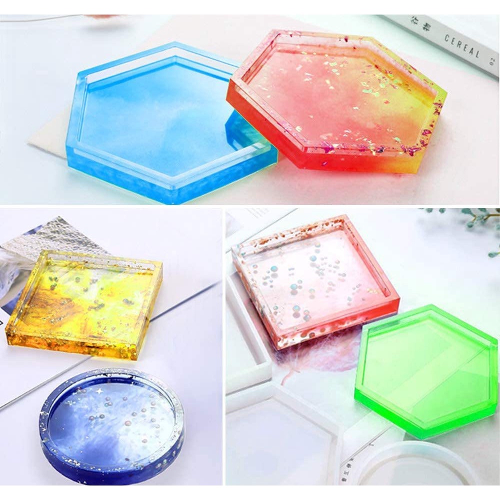 BYFE CETAKAN SILIKON RESIN TRINKET TRAY SMALL