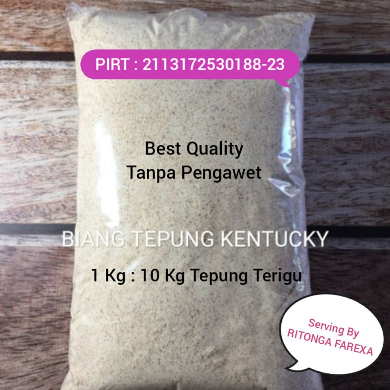 

BIANG TEPUNG KENTUCKY KFC FRIEDCHICKEN 500 GRAM