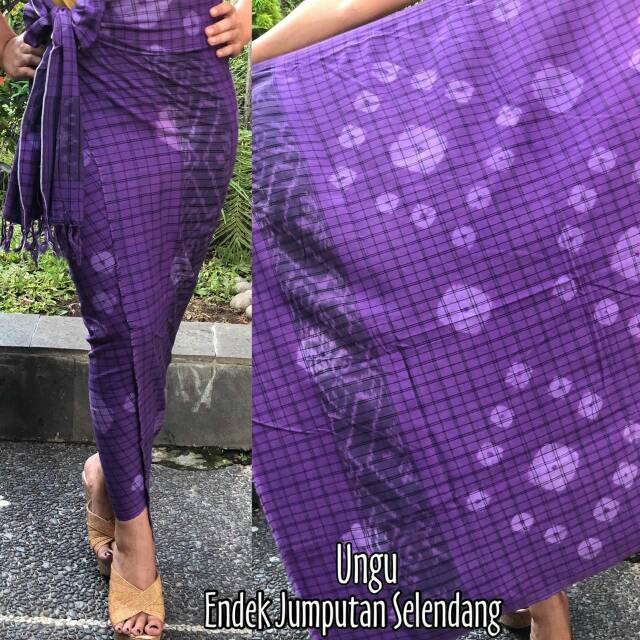 Kamen Endek Lembaran Pakaian Adat Bali