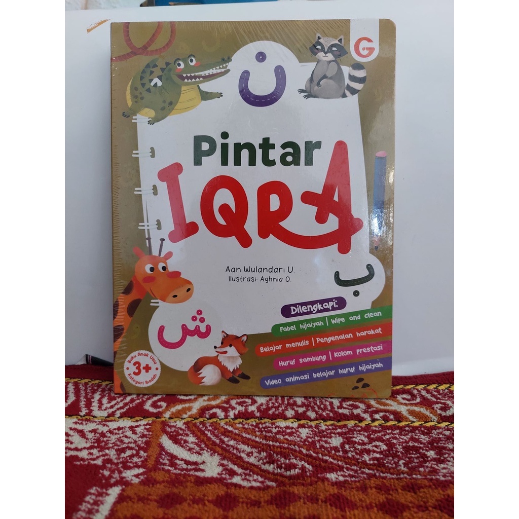 Boardbook Anak - Pintar Iqra 1