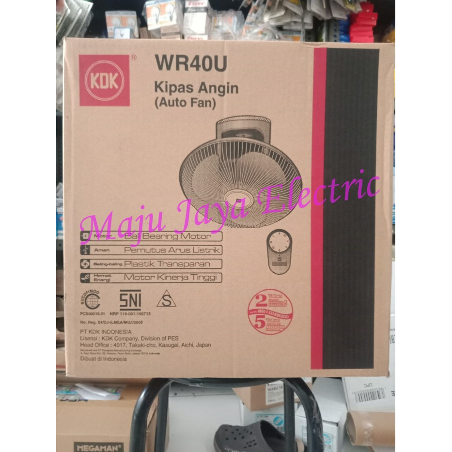 Kipas Angin Plafon Orbit KDK WR40U Ceiling Auto Fan 16 Inch