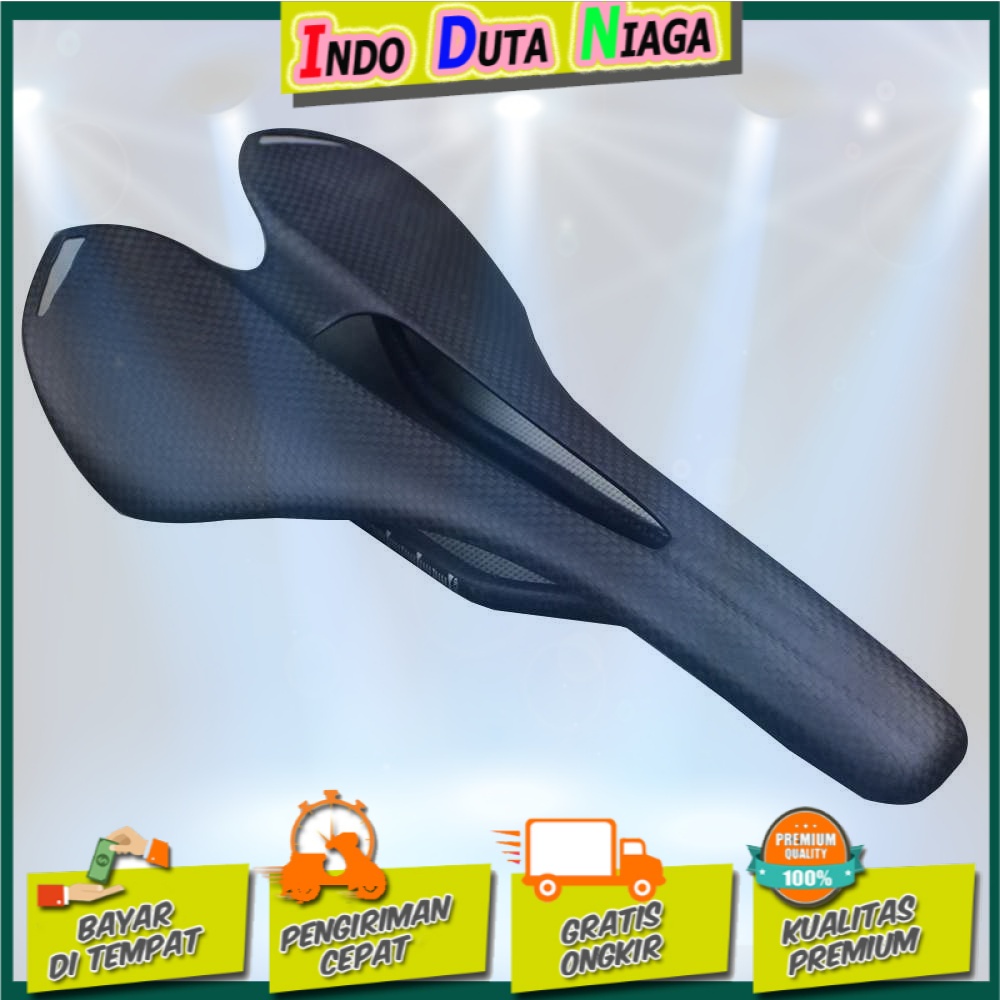 Wildside Jok Sadel Sepeda Bike Saddle Carbon Fiber Ultralight - FX10
