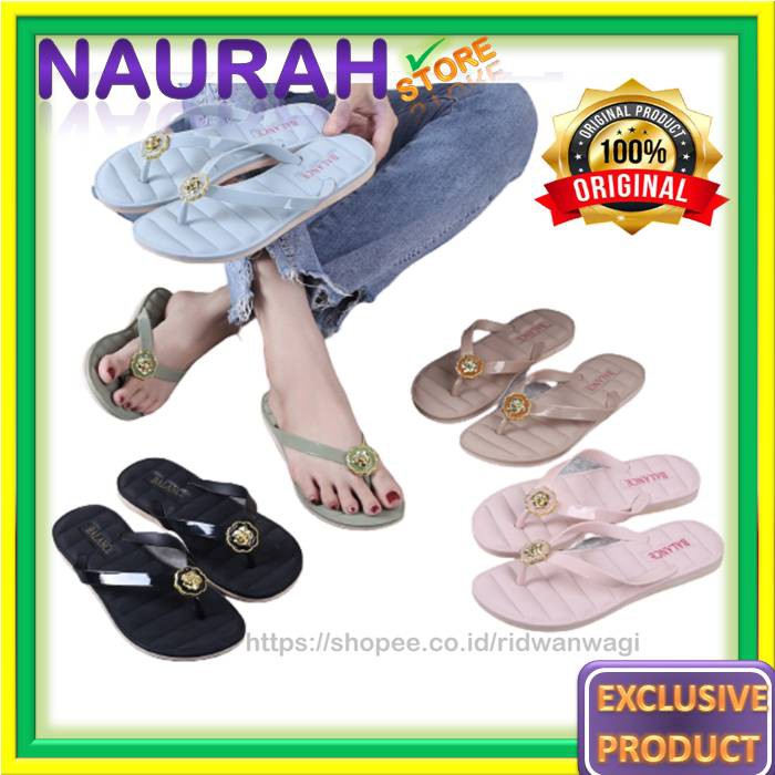 Balance 1201 1 Sandal Jepit Jelly Original Lembut Empuk Lentur Cantik Very Nice Diskon Grosir Murah