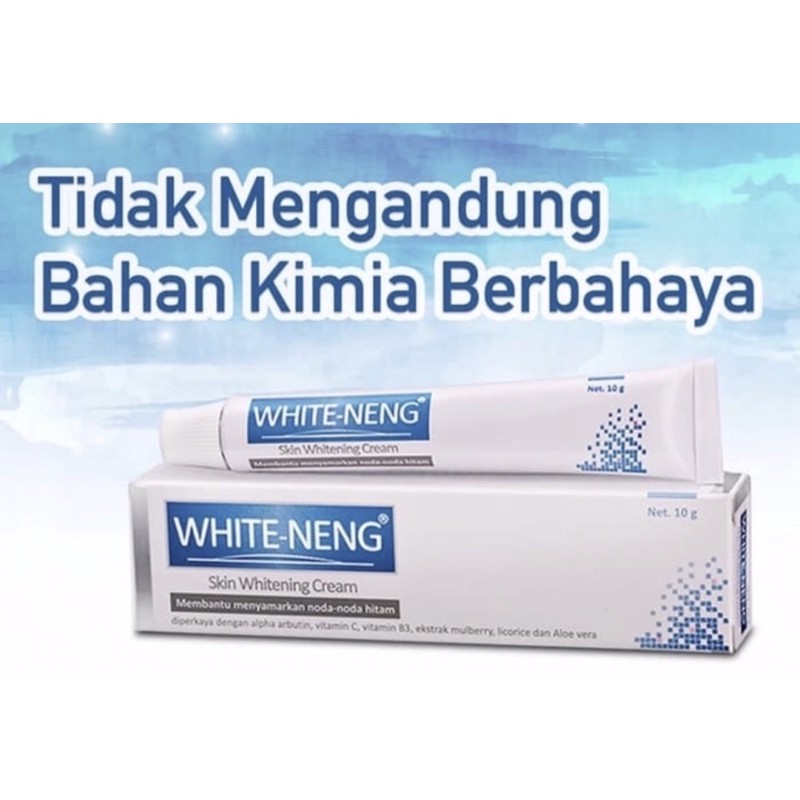 Whiteneng skin whitening cream ( pemutih ketiak, wajah &amp; lipatan tubuh )