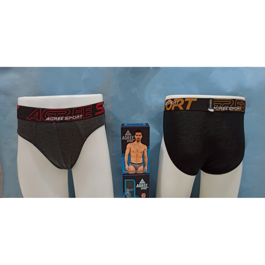 Agree Sport - 1 Pcs Celana dalam Pria Berkualitas, Pakaian dalam