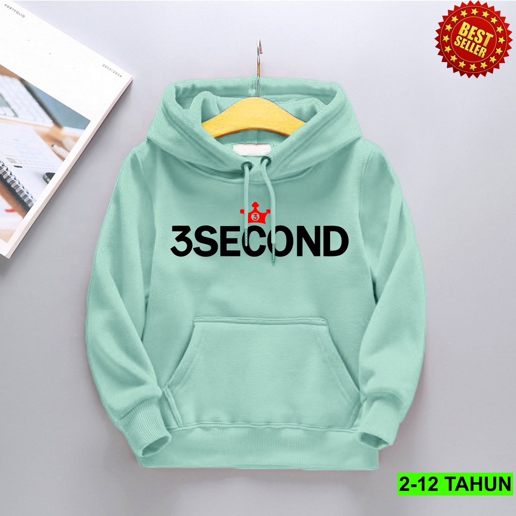 Hoodie Anak Terbaru Usia 2 - 12 Tahun Sweater anak Distro 3second