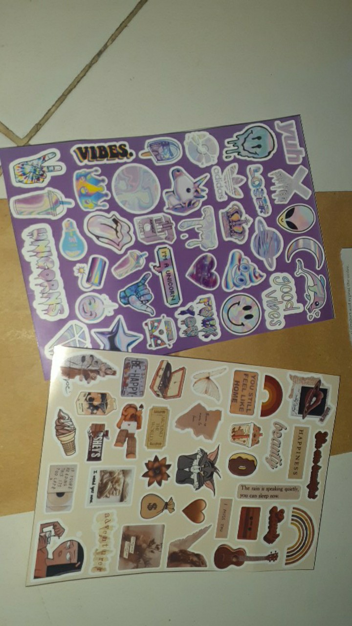 [PART 2] Stiker Tumblr / Stiker Pack Aesthetic / Stiker Hp