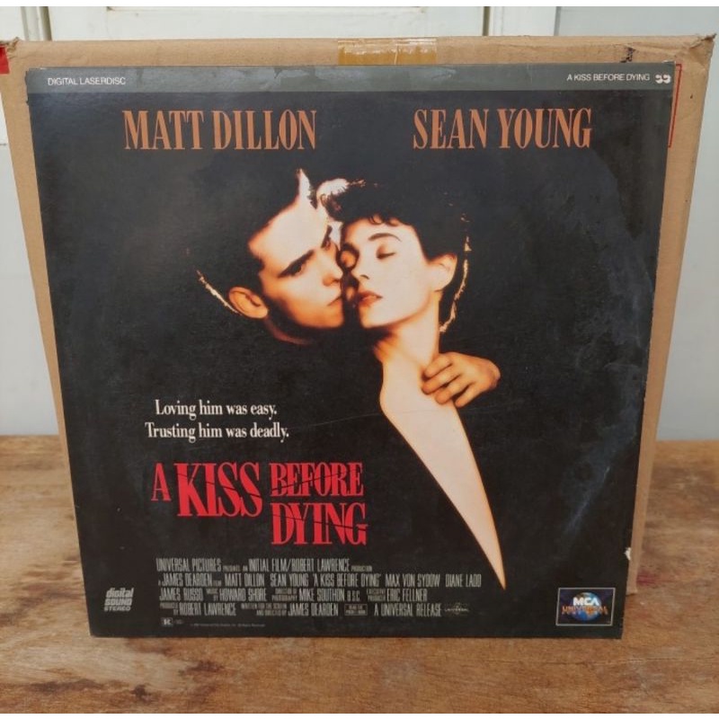 Kaset Laser disc A Kiss before Dying