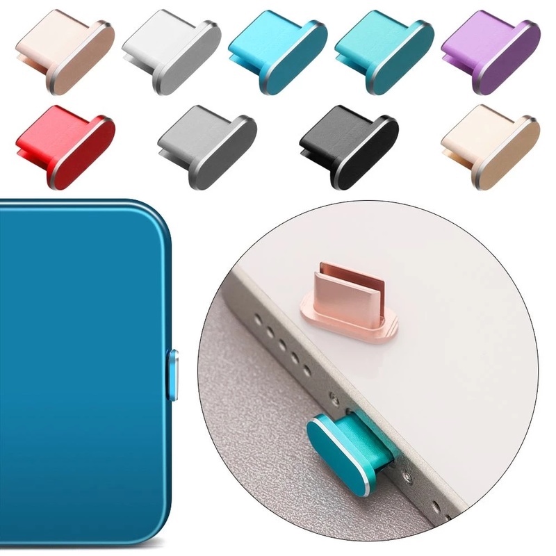 Pelindung Kabel Charger Usb Tipe C Portable Bahan Aluminum Alloy Warna-Warni Untuk Smartphone