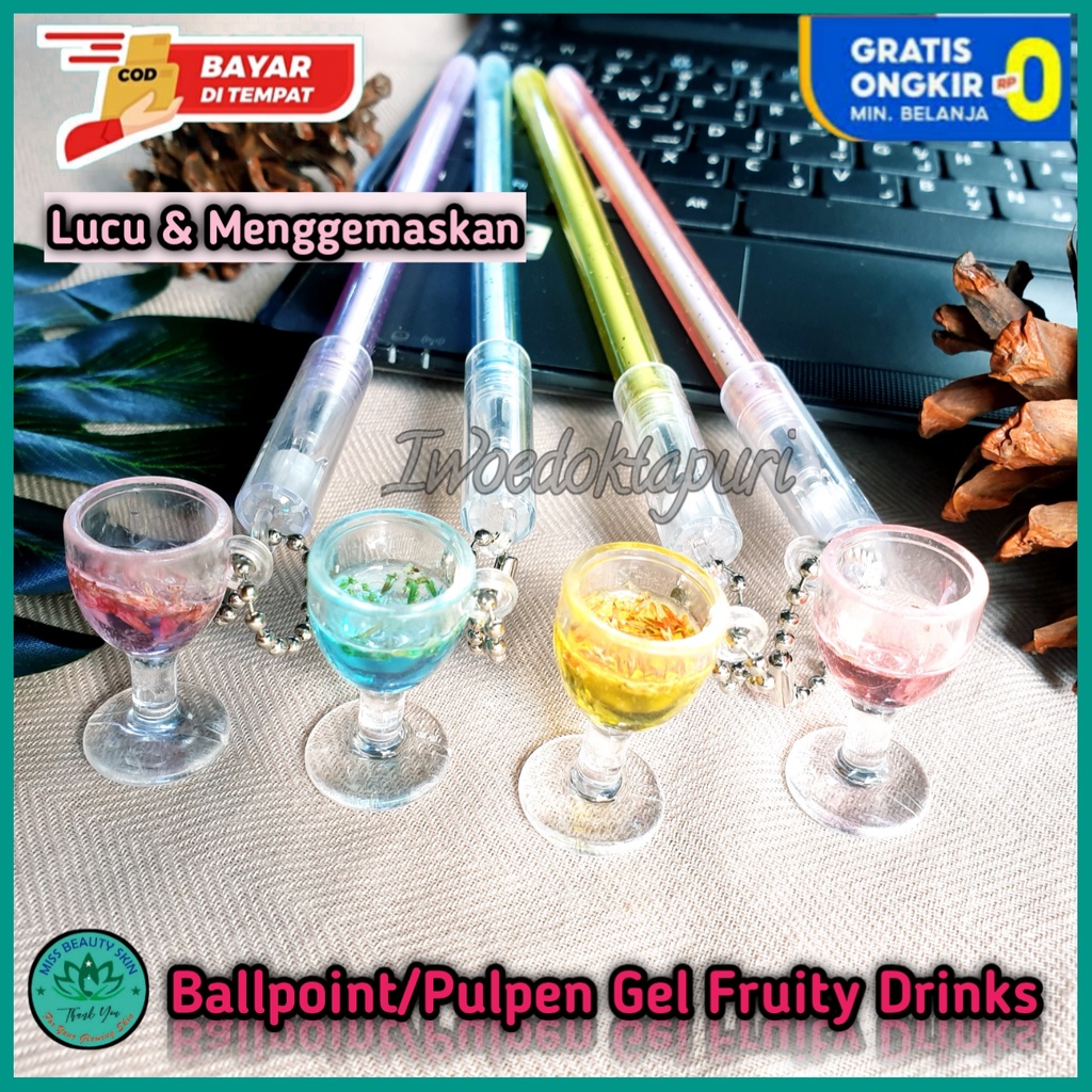 

Pulpen Ballpoint Gel Karakter Lucu Gantungan Ocean Drinks Wine Warna Warni Bulpen Unik Korea Import Viral Harga Grosir Promo Murah Bisa Cod