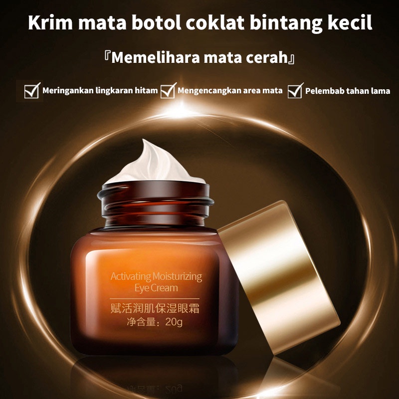 【O'RANNLE】Krim mata anti kerut Krim mata mencerahkan Mencerahkan mata panda Menghilangkan lingkaran mata hitam Krim mata anti penuaan kerutan Kolagen asam hyaluronic 30gr Untuk Kerut Wajah, Flek Hitam, Kusam, Anti Penuaan, Lingkaran Hitam, Kantong Mata