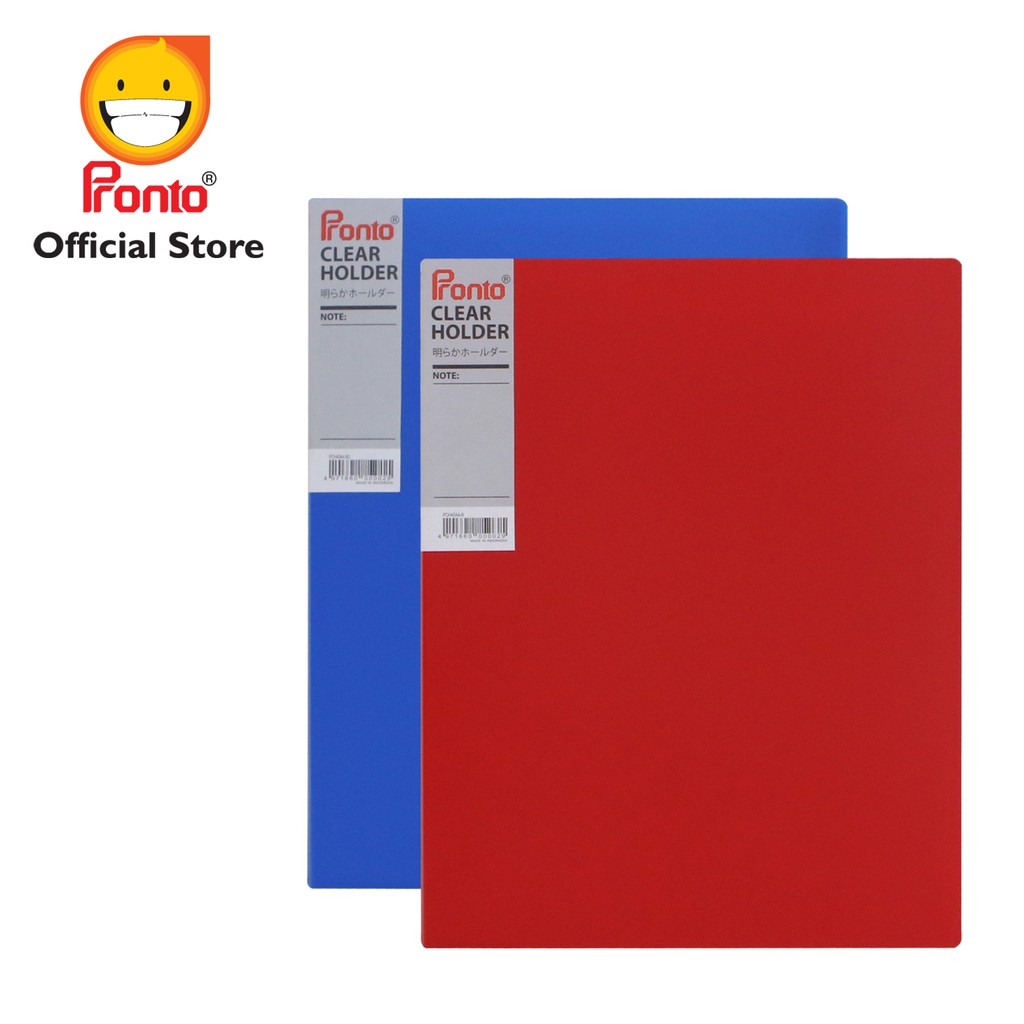 Pronto Map Clear Holder A4 (isi 40 lembar)
