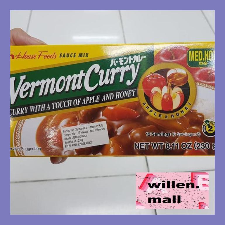 

Wil4Sbu Vermont Curry 230Gr- Bumbu Kari Jepang - Med Hot Bud0Elw